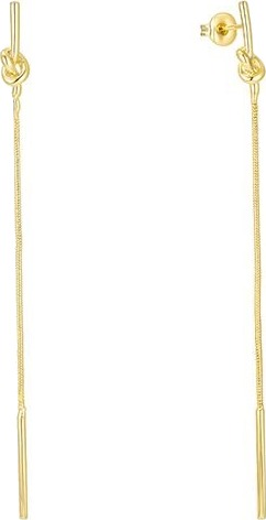 Makeup Mekka Golden Line Earrings Gold