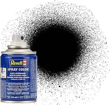 Revell Spray svart silke 100 ml.