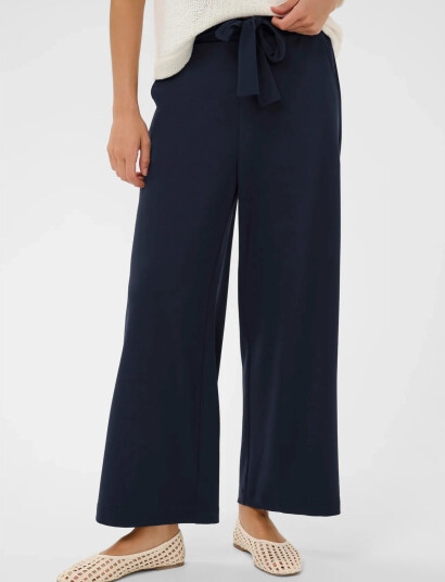 Kaffe Kaphoebe Pants Cropped Navy S Kaffe Kaphoebe Pants Cropped Navy S