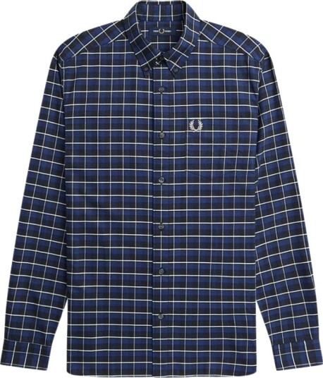 Fred Perry Herre Skjorter Blå M,