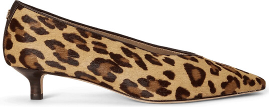 Lauren Ralph Lauren Francesca Leopard Print Haircalf Pump Beige 40 Lauren Ralph Lauren Francesca Leopard Print Haircalf Pump Beige 40