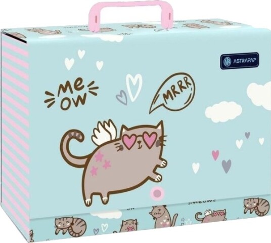 Astra Mappe Med Håndtak Xl Meow Astra