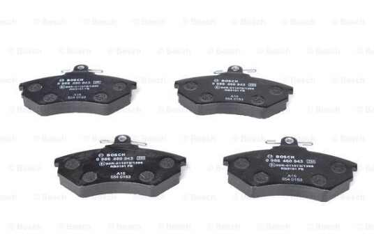 Bremseklosser BOSCH 0 986 460 943 Bremseklosser BOSCH 0 986 460 943