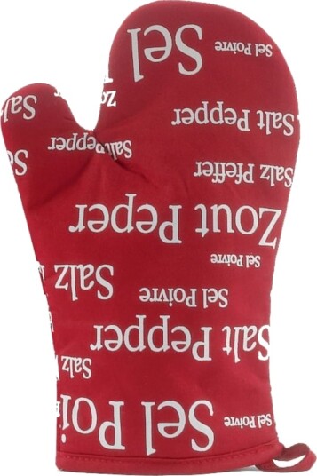 Vivaraise Sel&Poivre Glove Red 15X28 Vivaraise Sel&Poivre Glove Red 15X28