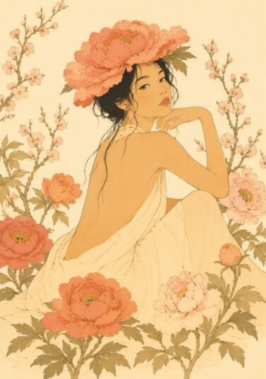 Plakat Blomstrende Ro