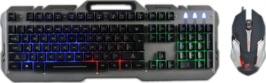 Rebeltec Interceptor Gamingtastatur og Mus med LED