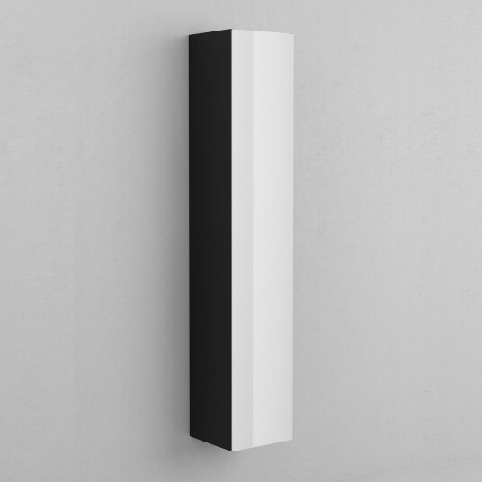 INR Iconic Nordic Rooms Twin 30 Høyskap Slim 5 Hyller B300xh1600xd290mm Black oak / 30cm Høyre Hengslet INR Iconic Nordic Rooms Twin 30 Høyskap Slim 5 Hyller B300xh1600xd290mm Black oak / 30cm Høyre Hengslet