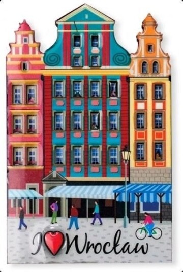 Magnet I Love Poland Wroclaw Ilp Mag C Wr 11 Magnet I Love Poland Wroclaw Ilp Mag C Wr 11