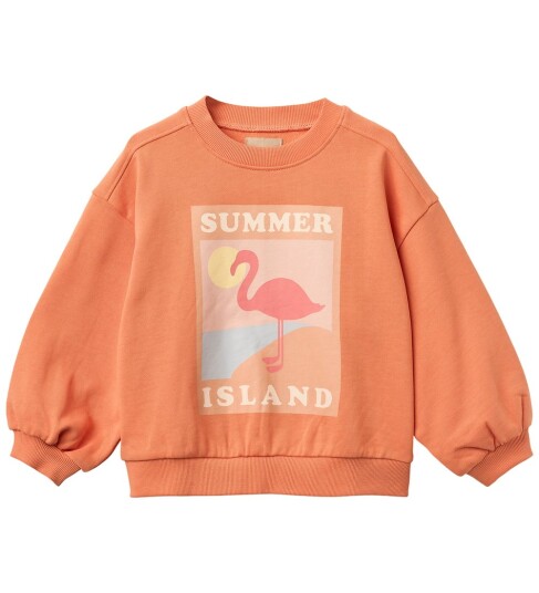Wheat Sweatshirt L/S Eliza Orange 152
