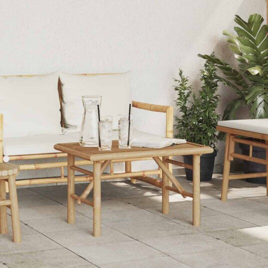 vidaXL Kaffebord Brun 70 x 40 x 36 cm Bambus