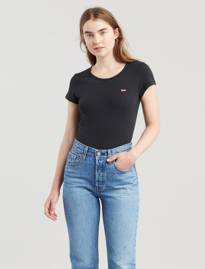 Levi"s® 2Pack Crewneck Tee 2 Pack Tee - Black - XS
