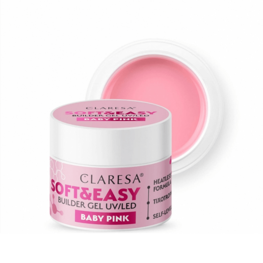 Claresa Soft & Easy Builder Gel Baby Pink 45g
