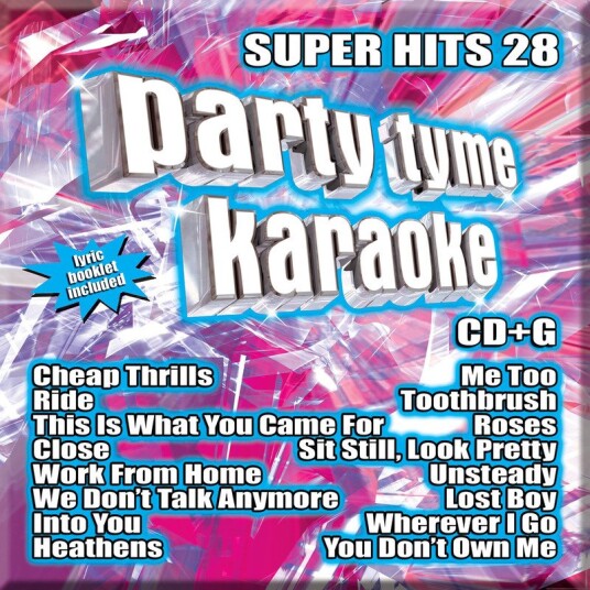Diverse Artister  Party Tyme Karaoke: Super Hits 28  CD