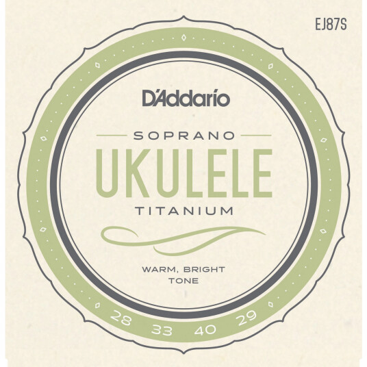 D'addario EJ87S Ukulele strenger SopranTitanium