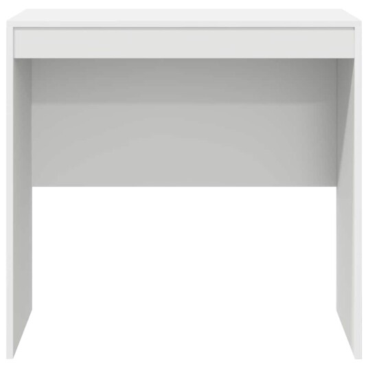 Skrivebord Hvit 80x50x76 cm Konstruert tre Skrivebord Hvit 80x50x76 cm Konstruert tre