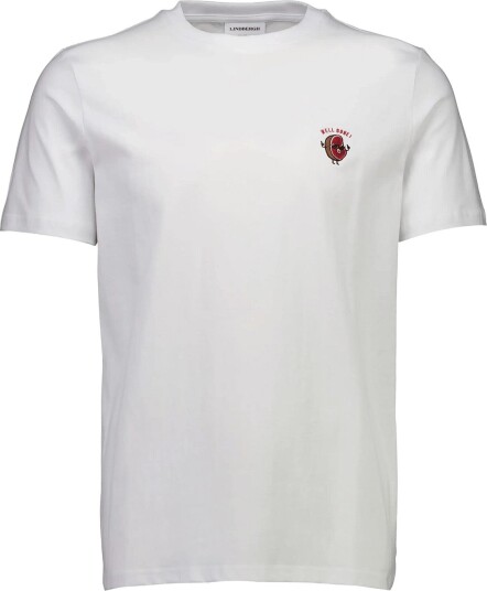 Lindbergh Embroidery Tee S/S White XXL