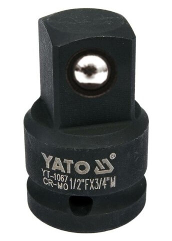 Yato 1/2" til 3/4" Slagreduksjon 48 mm Krom-Molybdenstål Adapter