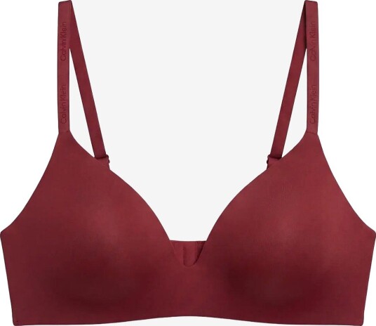 Calvin Klein Wire Free T Shirt Bra ESTABLISHED RED 70 B