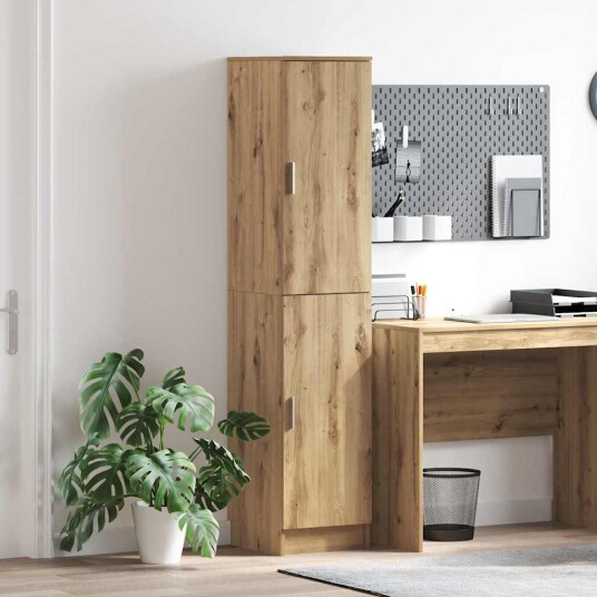 Høyskap artisan eik 35 x 39 x 168 cm Konstruert tre Høyskap artisan eik 35 x 39 x 168 cm Konstruert tre
