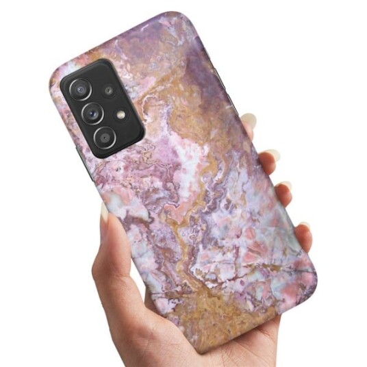 Samsung Galaxy A52/A52s 5G - Deksel/Mobildeksel Marmor Multicolor