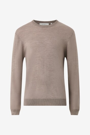 Les Deux Pullover Greyson Merino Knit Beige