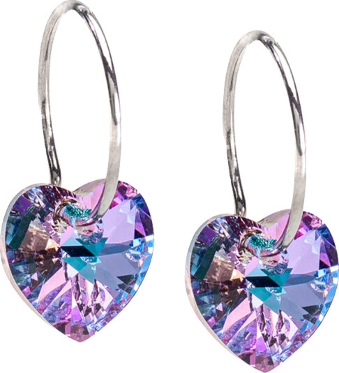 Blomdahl Natural Titanium Heart 10 mm Lilac