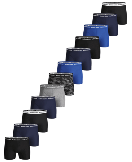 Björn Borg 12p Cotton Stretch Boxer MP002   Multipack 2 MP   Multipack L