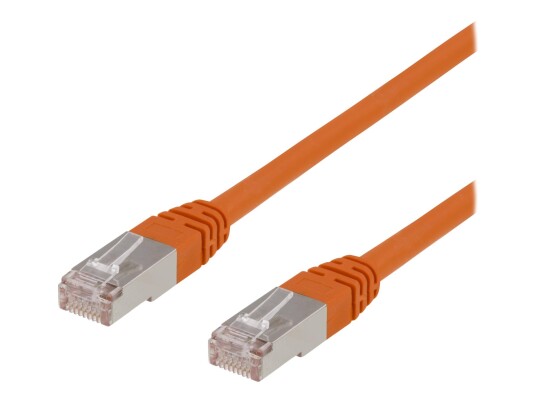 Deltaco Koblingskabel Cat6 1.5m U/FTP Oransje - RJ-45 Hann til Hann Deltaco Koblingskabel Cat6 1.5m U/FTP Oransje - RJ-45 Hann til Hann