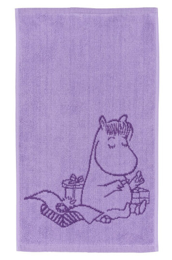 Moomin Arabia - Mummi håndkle 30x50 cm Snorkfrøken lilla