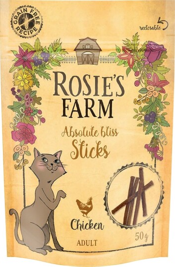 Rosie'S Farm Snack Sticks Kylling 50 G Rosie'S Farm Snack Sticks Kylling 50 G
