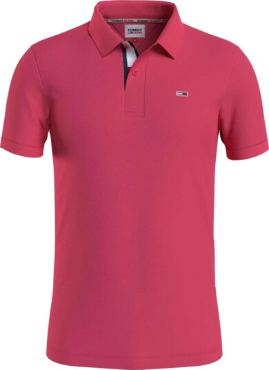 Tommy Jeans Herre Topper Rosa 2XL,
