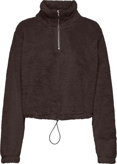 Only Play Onpcas Fluf Hn Hz Ls Short Swt Brown XL