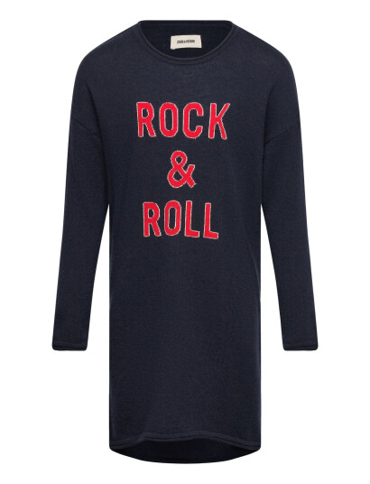 Zadig & Voltaire Kids Knitting Dress Navy 152 Zadig & Voltaire Kids Knitting Dress Navy 152