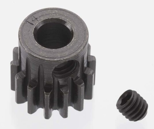 Robinson Racing 8614 X Hard 14T Black Steel 32P Pinion 5mm