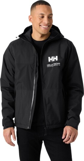 Helly Hansen Ace Regnjakke Herre Black L(52) Helly Hansen Ace Regnjakke Herre Black L(52)