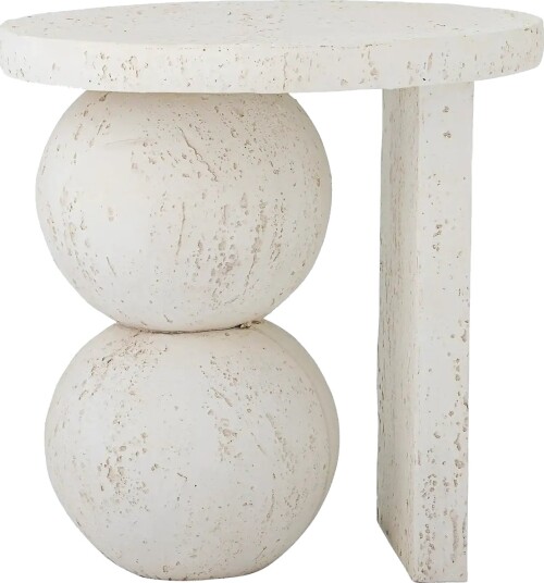 Bloomingville Tally Side Table Cream Ø 46 CM