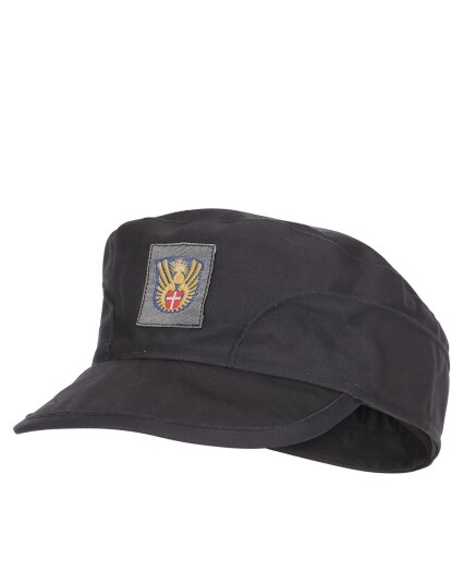 Original Militærcaps fra det danske Sivilforsvaret Grå