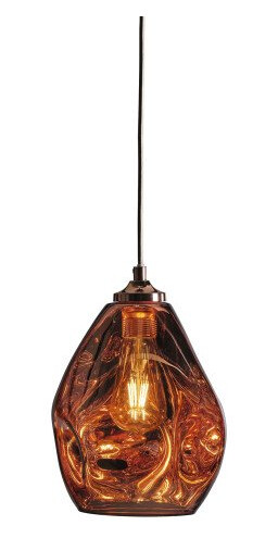 Lupia Drop Glass Pendel E27 kobber Lupia Drop Glass Pendel E27 kobber