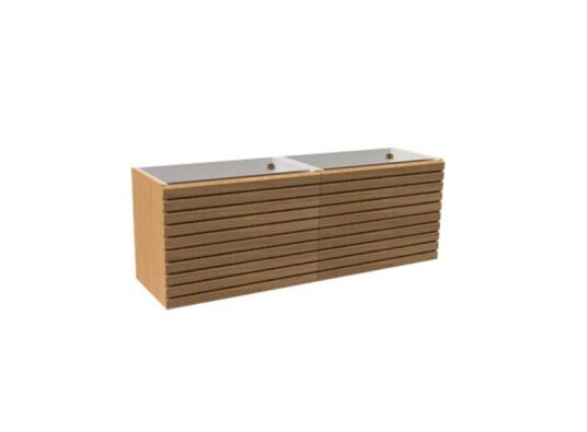 Vikingbad MIE 160DBL Servantskap STAV eik