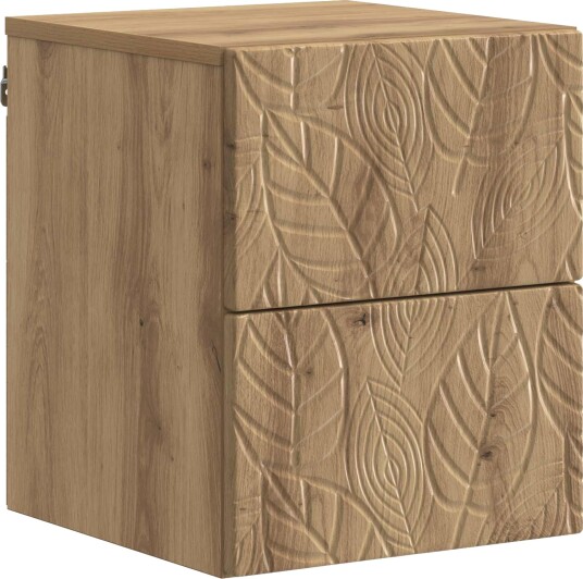  Vegghengt Nattbord Artisan eik 34,5 x 33 x 40 cm Konstruert tre