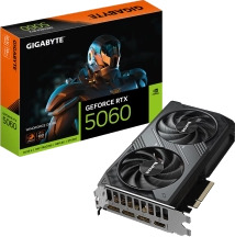 Gigabyte GeForce RTX 5060 8G GDDR7 Grafikkort med WINDFORCE Kjøling