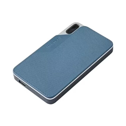 Intenso Tx100 Ekstern 2TB SSD med USB-C Grå-Blå