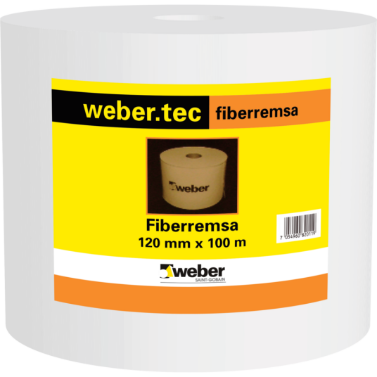 Weber Saint Gobain Fiberstrip TEC 120 mm x 25 m Remse Weber Saint Gobain Fiberstrip TEC 120 mm x 25 m Remse
