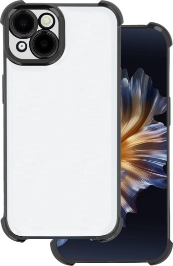 TFO Anti Shock Chrome Deksel for iPhone 16 Pro Max Svart