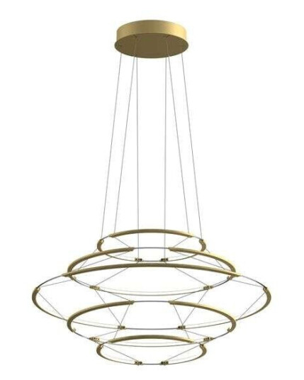 Nemo Lighting - Drop 5 Pendel Satin Gold Nemo Lighting Nemo Lighting - Drop 5 Pendel Satin Gold Nemo Lighting