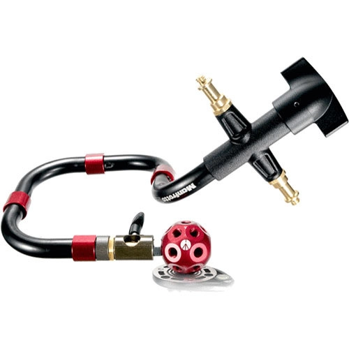 Manfrotto Dado Multi koblingsledd 3 ROD Inkl. 3 stk Festepinner med skrue Manfrotto Dado Multi koblingsledd 3 ROD Inkl. 3 stk Festepinner med skrue