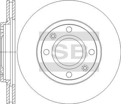 Hi Q SD5010 Bremseskive