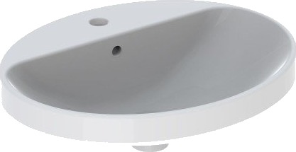 Geberit VariForm servant, 55x45 cm, hvit