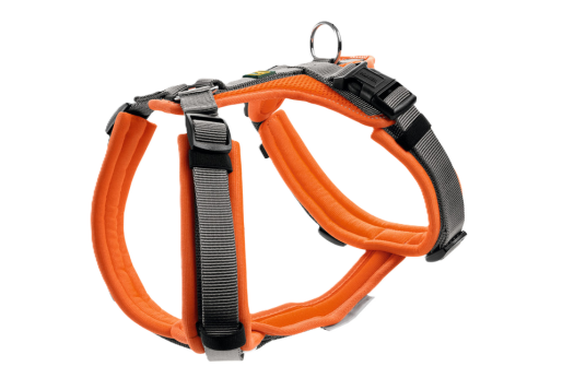 Hunter Hundesele Maldon Up Polyester 53-71 cm Orange/Grå