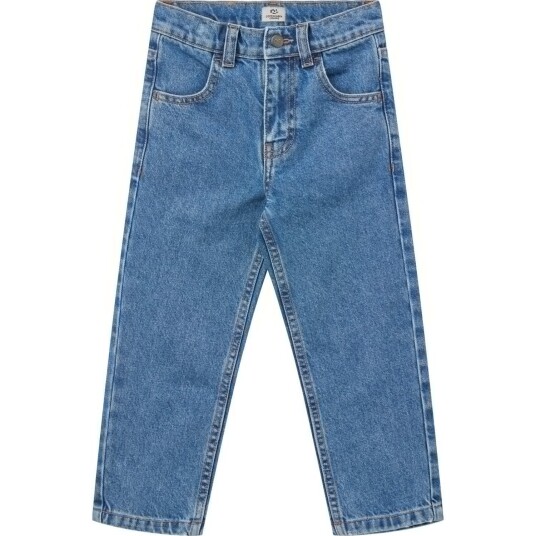 Copenhagen Colors Indigo Blue Washed Organic Junior Jeans Regular Fit 134